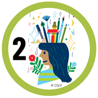 School Age Kids Bingo 2 Badge
