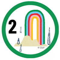 Early Literacy Bingo 2 Badge