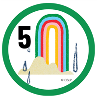 Adult Bingo 5 Badge